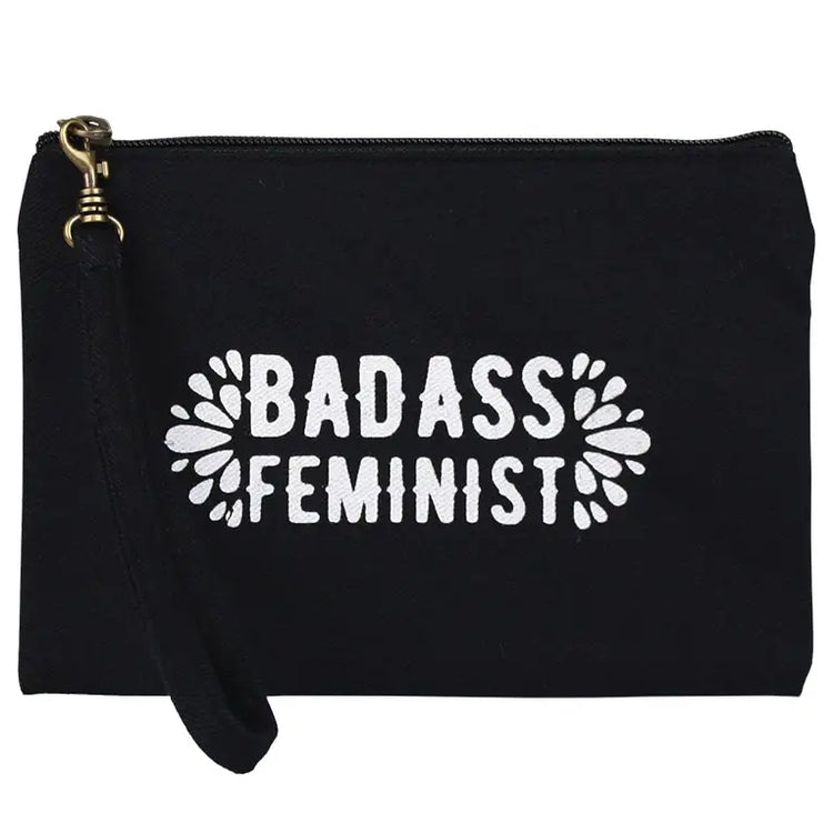 *NEW* Badass Feminist Wristlet Pouch