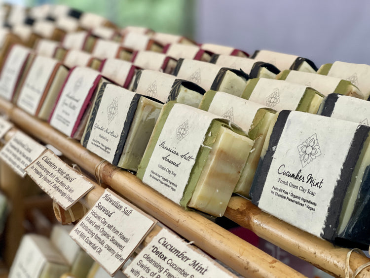 Choose 8 Organic Palm Oil Free Soaps, 5 oz. each