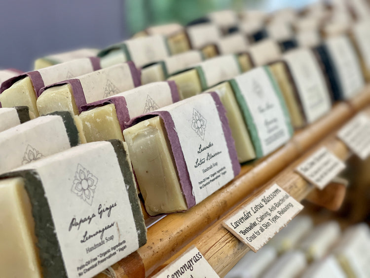 Choose 6 Organic Palm Oil Free Soaps, 5 oz. each