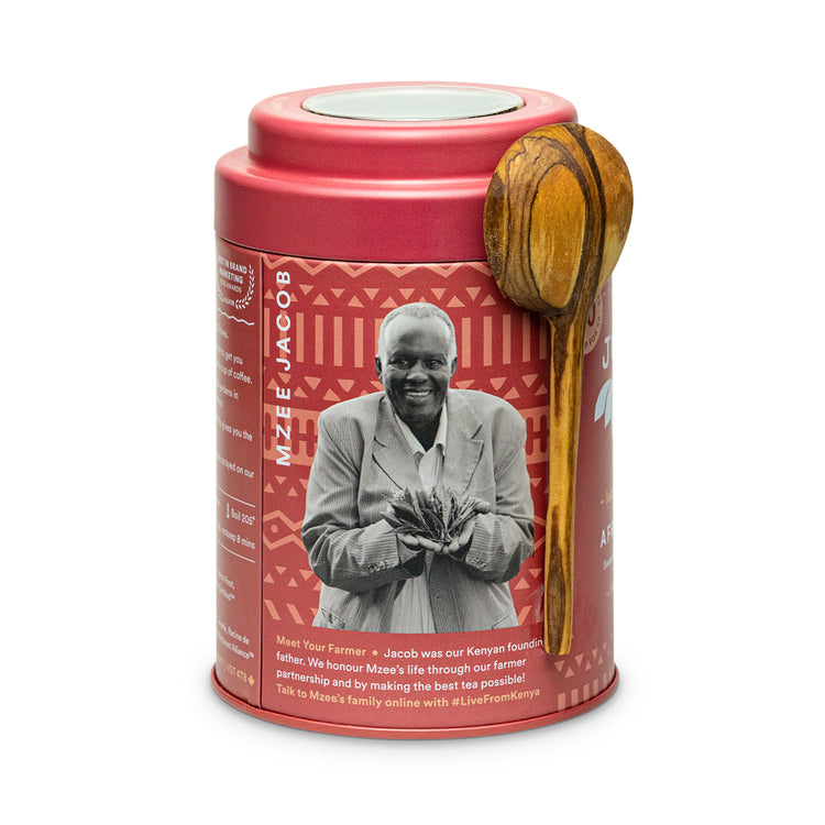 *NEW* African Chai Tin & Spoon - Organic, Fair-Trade, Black Tea