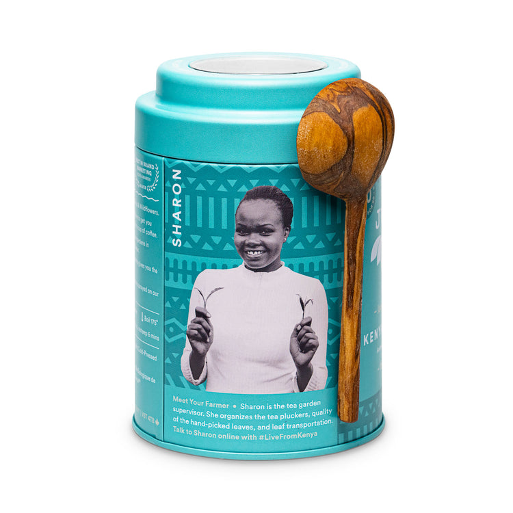 *NEW* Kenyan Earl Grey Tin & Spoon - Organic, Fair-Trade Black Tea