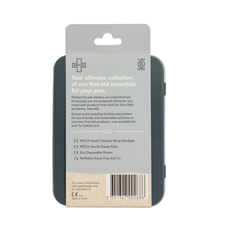 PATCH Pet Eco On-The-Go Travel Bandage Kit For Pets