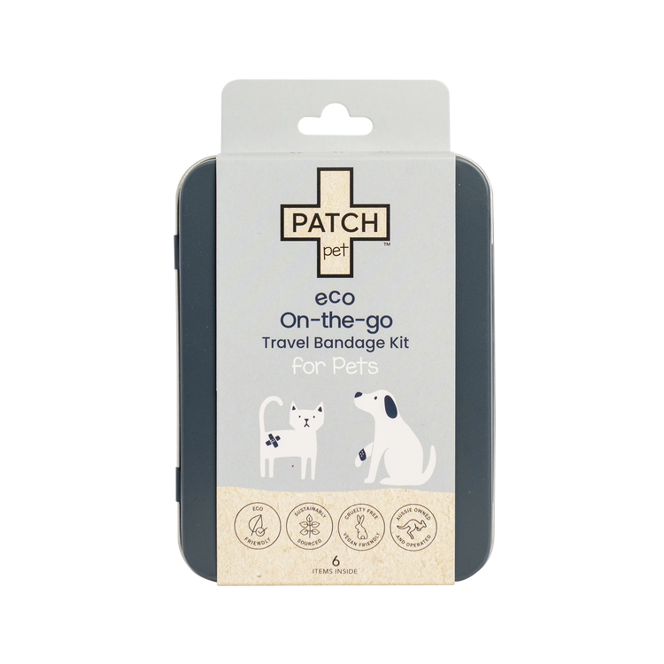 PATCH Pet Eco On-The-Go Travel Bandage Kit For Pets