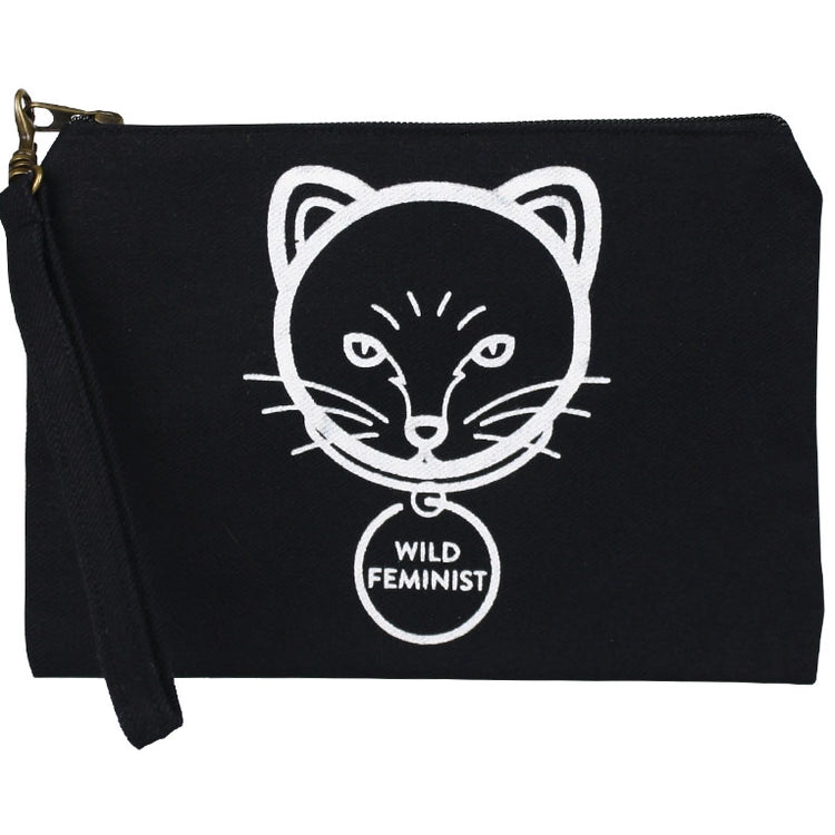 *NEW* Wild Feminist Wristlet Pouch