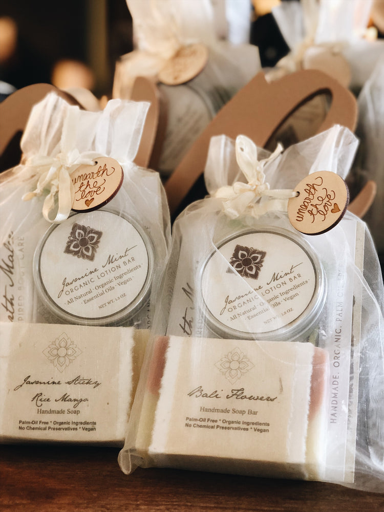 Organic Soap & Lotion Bar Set, Bestseller