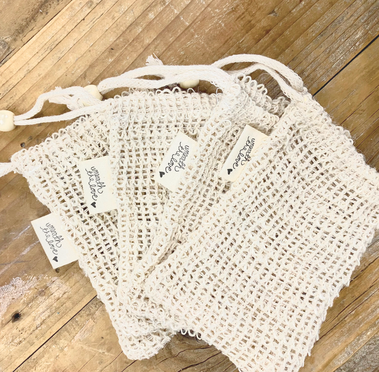 Natural Sisal Soap Saver Bag