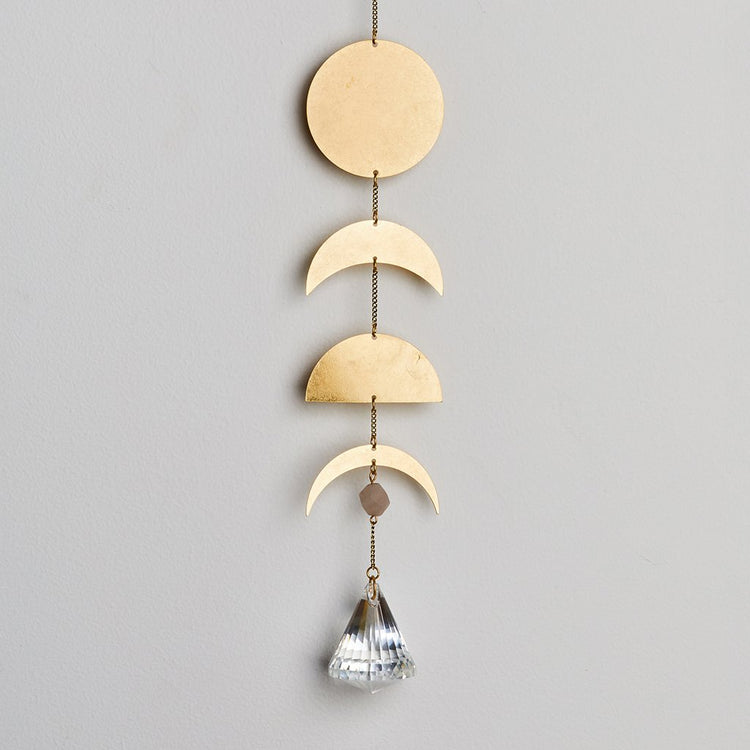 Sun Catcher - Moon Phase/Moonstone