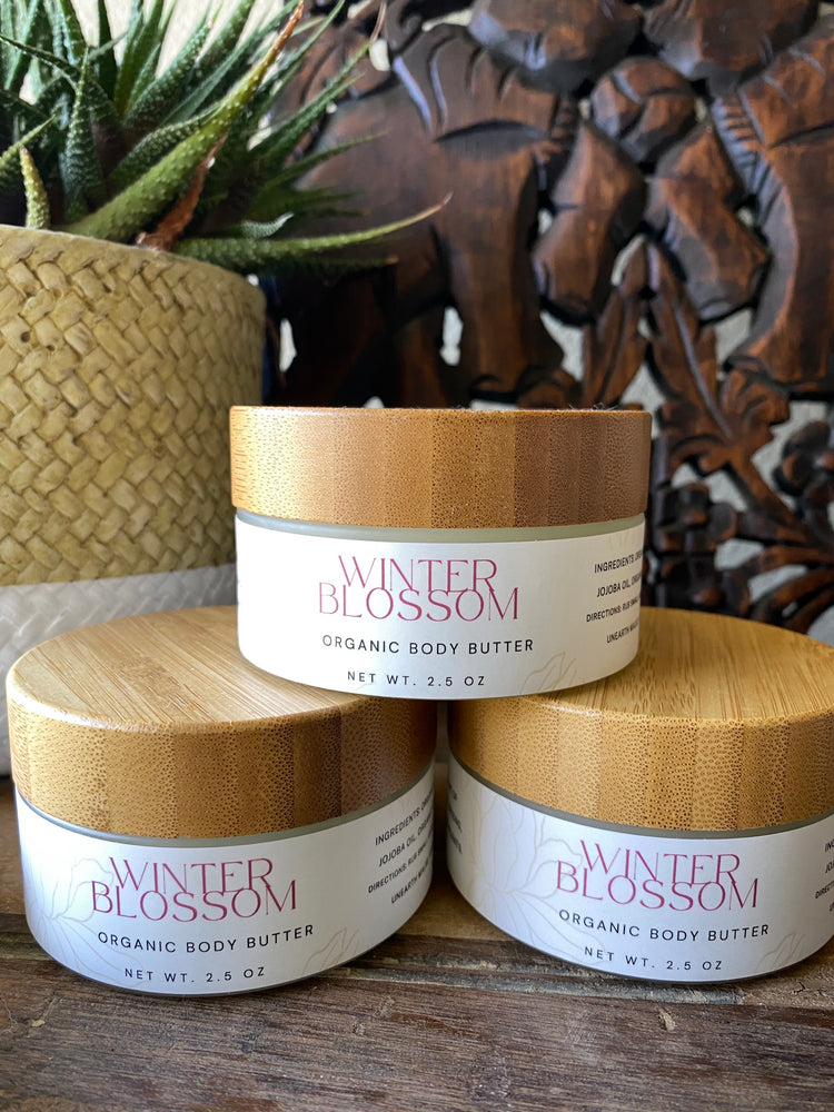 Winter Blossom Organic Whipped Shea Body Butter
