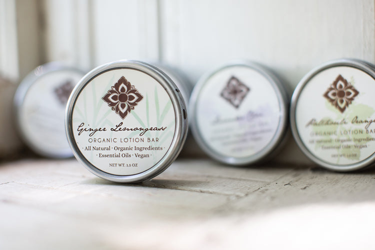 Ginger Lemongrass Lotion Bar