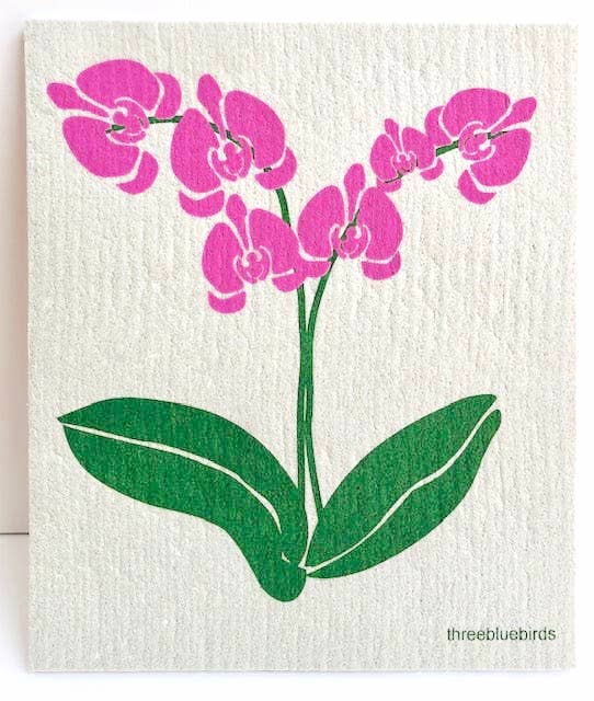 Orchid Swedish Dishcloth