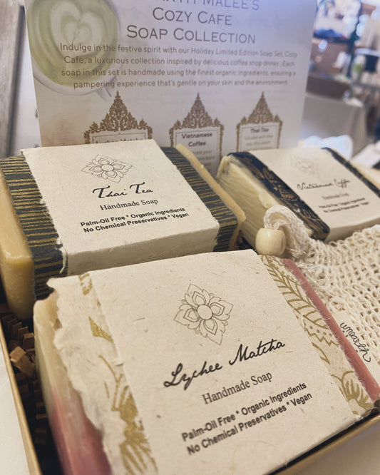 Cozy Cafe Soap Collection Gift Set