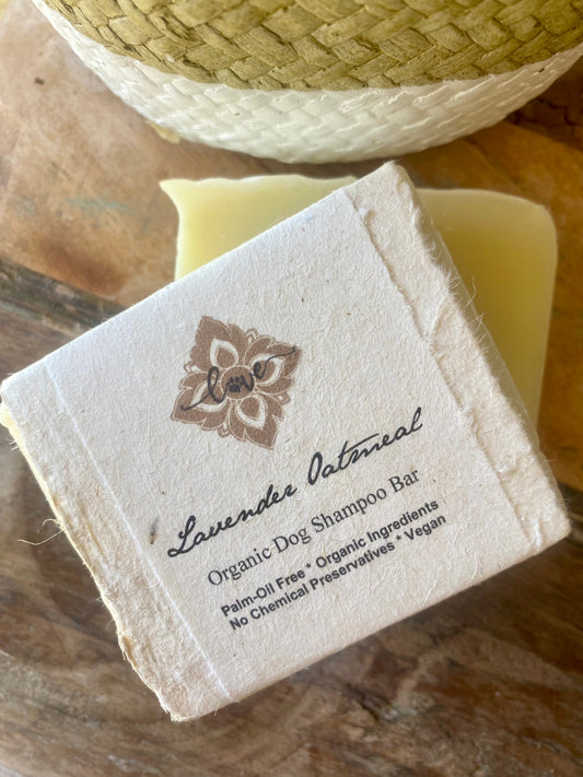 Lavender Oatmeal Dog Shampoo Bar