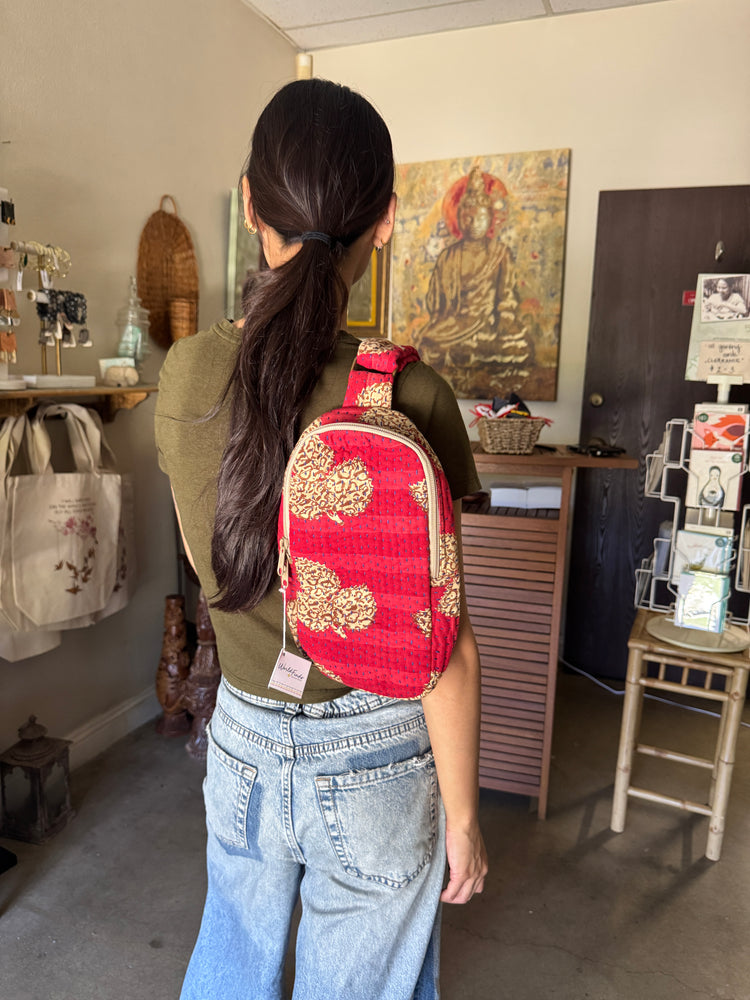 Fair Trade Kantha Sling Bag