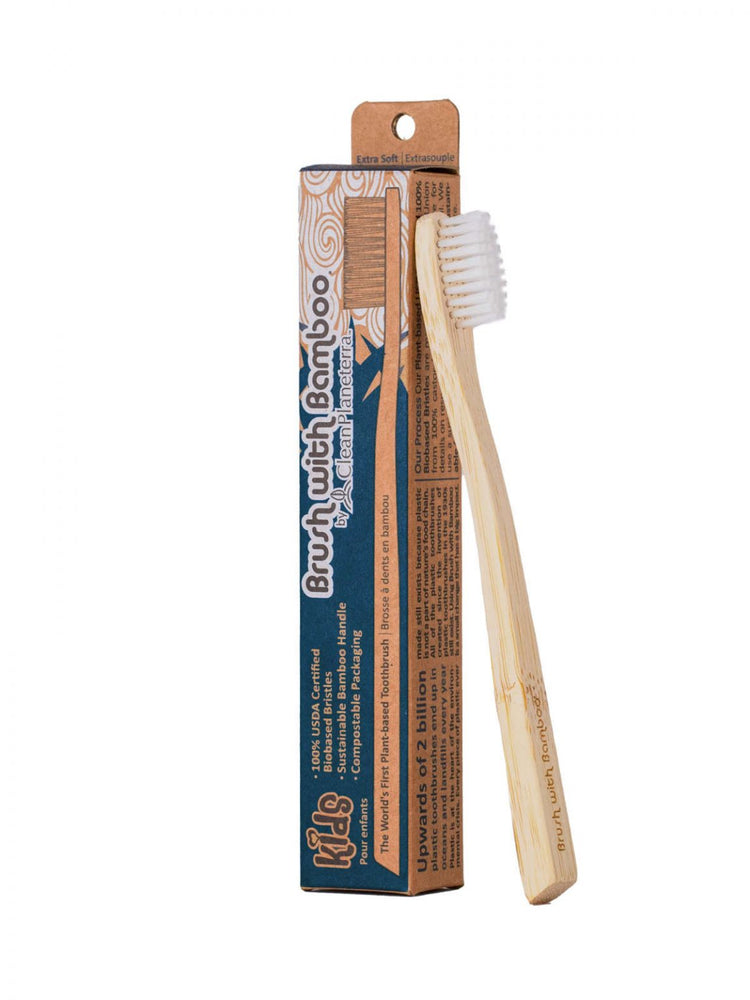 Kids Bamboo Toothbrush - Extra Soft