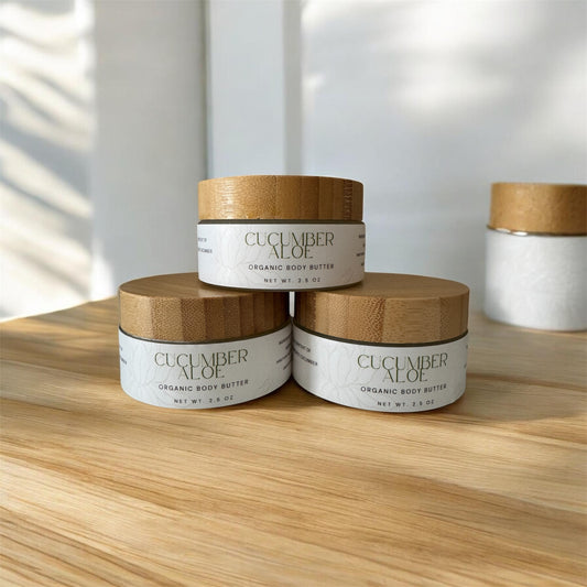 Cucumber Aloe 2.5 oz Whipped Shea Body Butter