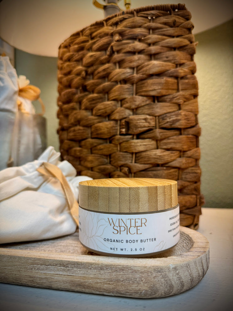 Winter Spice Organic 2.5 oz Whipped Shea Body Butter