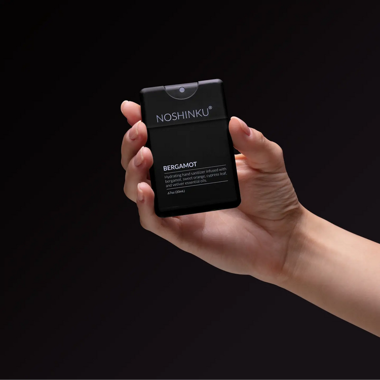 Bergamot Ultra-Moisturizing Pocket Hand Sanitizer, Refillable