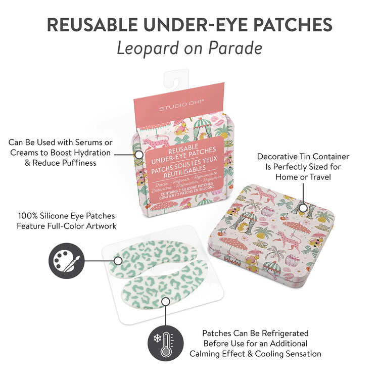 Reusable Eye Patch - Leopard on Parade