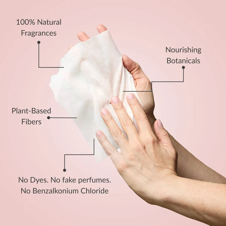 Lavender Nourishing Hand Sanitizing Travel Wipes