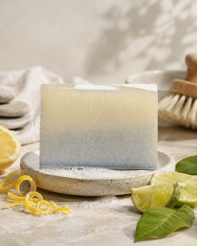 Lemon Lime Organic Solid Dish Soap