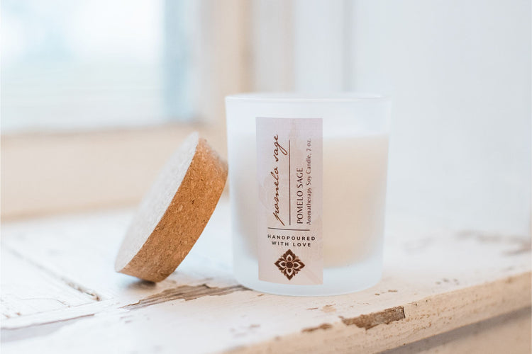 Pomelo Sage Soy Aromatherapy Candle