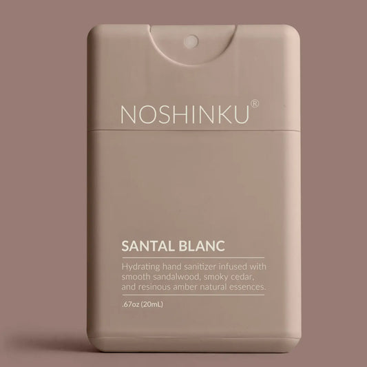 Santal Blanc Hydrating Pocket Hand Sanitizer Refillable