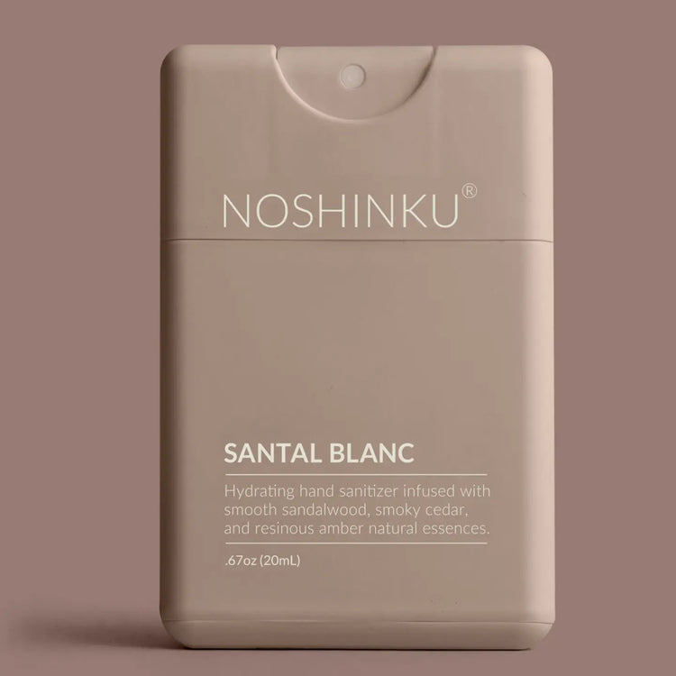 Santal Blanc Hydrating Pocket Hand Sanitizer Refillable