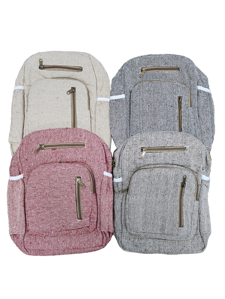 Backpack Cotton Boho  Medium- Fair Trade