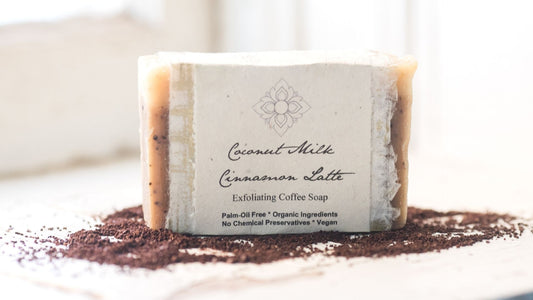 Coconut Milk Cinnamon Latte Organic Soap