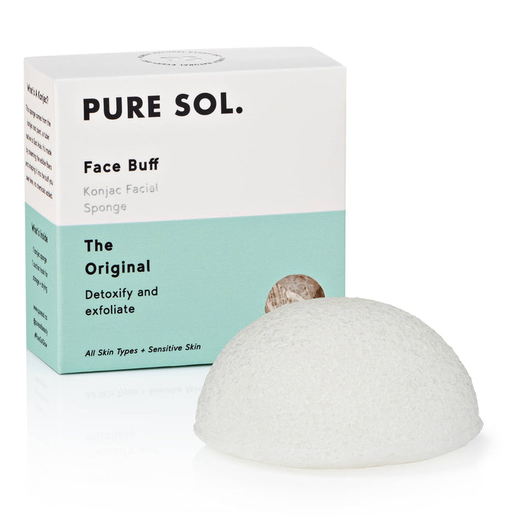 Pure Sol Facial Konjac Sponge - Original