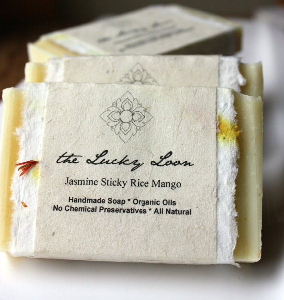 Organic Soap favors, 2 oz.