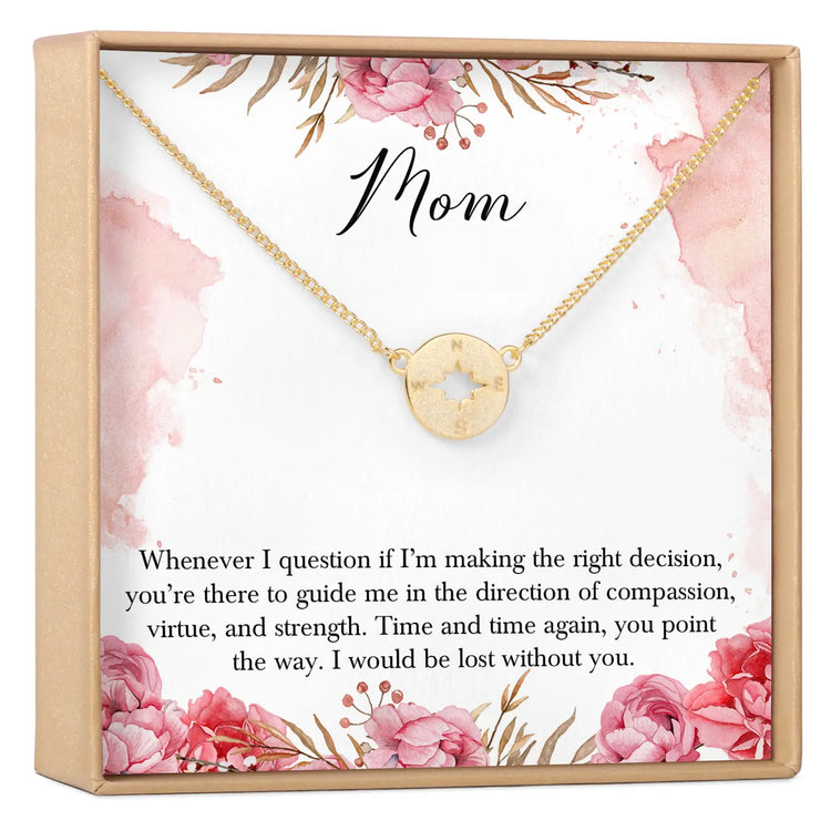 Mom Necklace, Gold  - Dear Ava