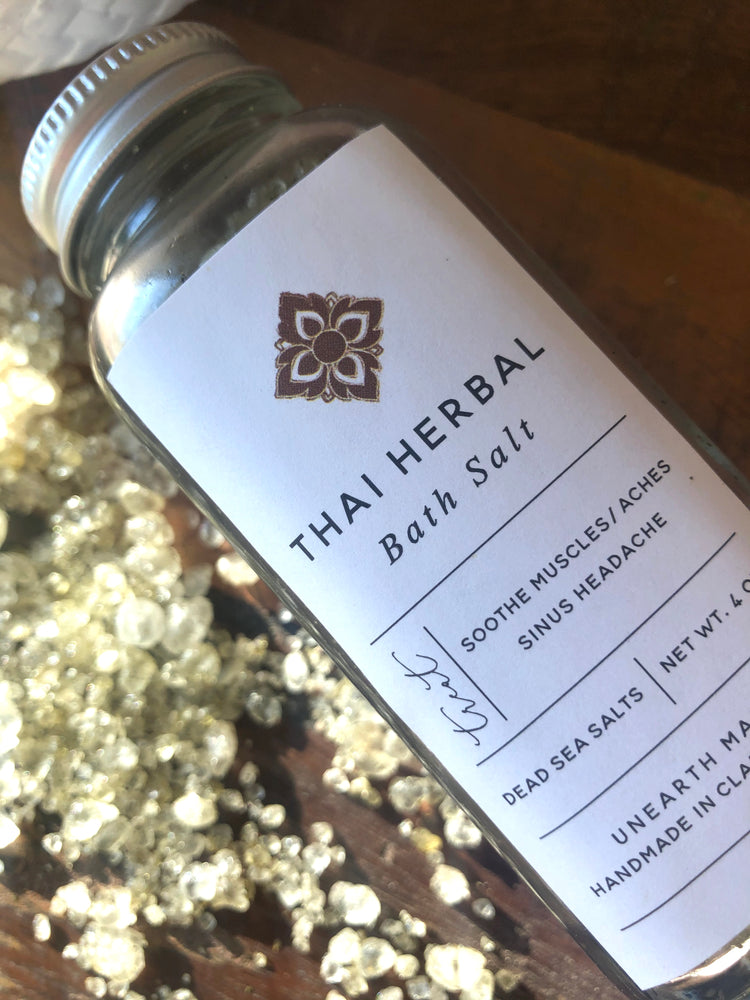 Thai Herbal Bath Salt, 4 oz.