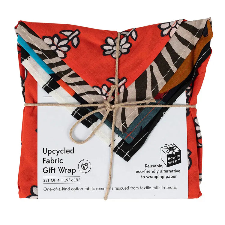 Upcycled Gift Wrap Set - Fair Trade