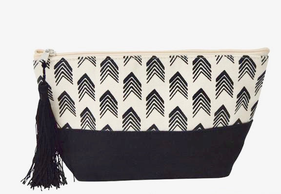 Fair Trade Black Arrow Pouch