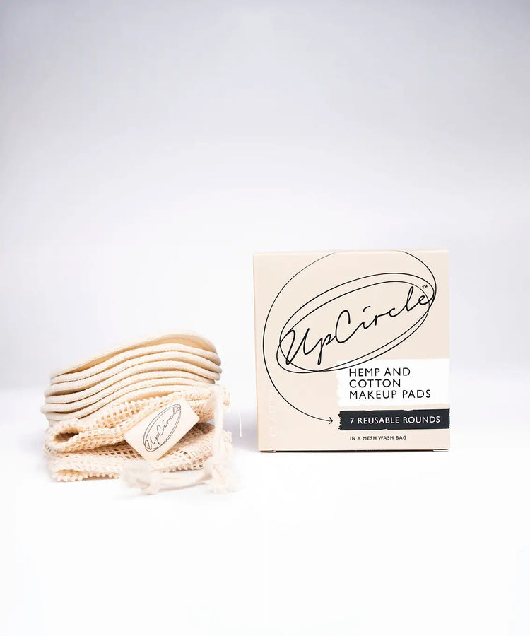 Zero Waste Reusable Eco Luxury Hemp & Cotton Makeup Pads